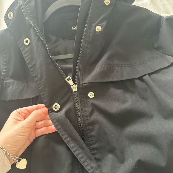 London Fog Hooded Front Zip &Snap Coat
Size S - Picture 8 of 13